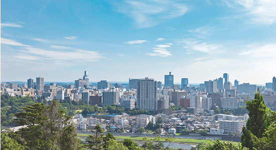 仙台市周辺の住みやすさ